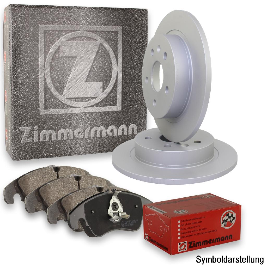 ZIMMERMANN Bremsbelagsatz, Scheibenbremse 20961.160.1 + Bremsscheibe 470.5400.20