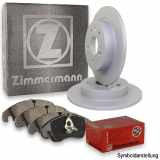ZIMMERMANN Bremsbelagsatz, Scheibenbremse 20961.160.1 + Bremsscheibe 470.5400.20