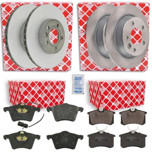 FEBI BILSTEIN Bremsbelagsatz, Scheibenbremse 16488 + Bremsscheibe 26118 + Bremsscheibe 14162 + Bremsbelagsatz, Scheibenbremse 16458 Bild FEBI BILSTEIN Bremsbelagsatz, Scheibenbremse 16488 + Bremsscheibe 26118 + Bremsscheibe 14162 + Bremsbelagsatz, Scheibenbremse 16458