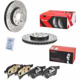 BREMBO Bremsscheibe 09.8601.1X + Bremsbelagsatz, Scheibenbremse P 59 045