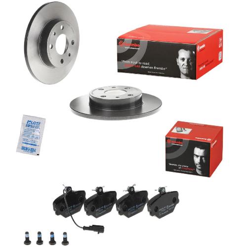 BREMBO Bremsbelagsatz, Scheibenbremse P 23 044 + Bremsscheibe 08.5085.11 Bild BREMBO Bremsbelagsatz, Scheibenbremse P 23 044 + Bremsscheibe 08.5085.11