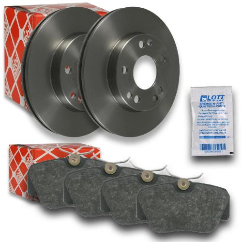 FEBI BILSTEIN Bremsscheibe 09464 + Bremsbelagsatz, Scheibenbremse 16061 Bild FEBI BILSTEIN Bremsscheibe 09464 + Bremsbelagsatz, Scheibenbremse 16061