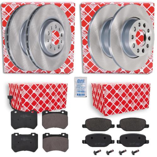 FEBI BILSTEIN Bremsbelagsatz, Scheibenbremse 16882 + Bremsscheibe 44052 + Bremsscheibe 43880 + Bremsbelagsatz, Scheibenbremse 16851 Bild FEBI BILSTEIN Bremsbelagsatz, Scheibenbremse 16882 + Bremsscheibe 44052 + Bremsscheibe 43880 + Bremsbelagsatz, Scheibenbremse 16851