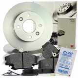 NK Bremsscheibe 203908 + Bremsbelagsatz, Scheibenbremse 229957