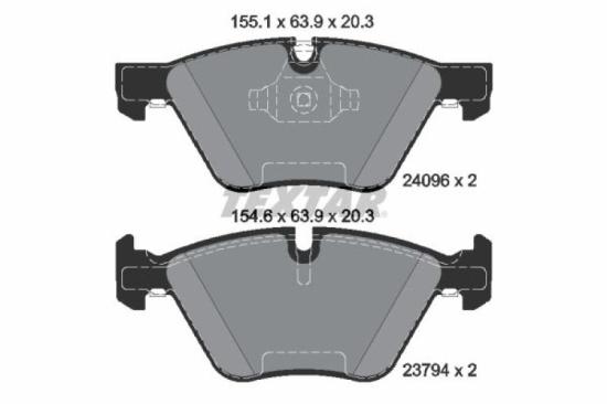 TEXTAR Bremsscheibe 92137705 + Warnkontakt, Bremsbelagverschleiß 98031200 + Bremsbelagsatz, Scheibenbremse 2409601 Bild TEXTAR Bremsscheibe 92137705 + Warnkontakt, Bremsbelagverschleiß 98031200 + Bremsbelagsatz, Scheibenbremse 2409601