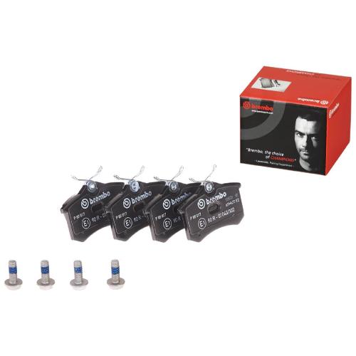 BREMBO Bremsscheibe 08.5005.14 + Bremsbelagsatz, Scheibenbremse P 85 017 Bild BREMBO Bremsscheibe 08.5005.14 + Bremsbelagsatz, Scheibenbremse P 85 017