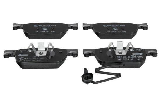 ATE Bremsscheibe 24.0125-0184.1 + Bremsbelagsatz, Scheibenbremse 13.0460-7314.2 Bild ATE Bremsscheibe 24.0125-0184.1 + Bremsbelagsatz, Scheibenbremse 13.0460-7314.2