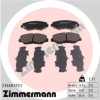 ZIMMERMANN Bremsscheibe 280.3184.20 + Bremsbelagsatz, Scheibenbremse 23868.170.1 Bild ZIMMERMANN Bremsscheibe 280.3184.20 + Bremsbelagsatz, Scheibenbremse 23868.170.1