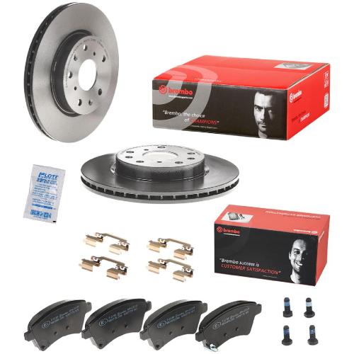 BREMBO Bremsbelagsatz, Scheibenbremse P 23 105 + Bremsscheibe 09.A296.11 Bild BREMBO Bremsbelagsatz, Scheibenbremse P 23 105 + Bremsscheibe 09.A296.11