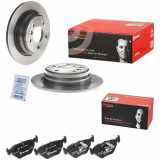 BREMBO Bremsscheibe 08.6917.11 + Bremsbelagsatz, Scheibenbremse P 06 023