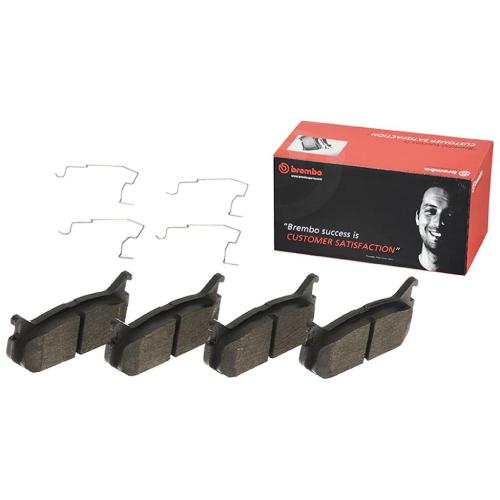 BREMBO Bremsscheibe 08.7352.11 + Bremsbelagsatz, Scheibenbremse P 24 036 Bild BREMBO Bremsscheibe 08.7352.11 + Bremsbelagsatz, Scheibenbremse P 24 036