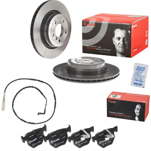 BREMBO Bremsscheibe 09.A270.11 + Warnkontakt, Bremsbelagverschleiß A 00 212 + Bremsbelagsatz, Scheibenbremse P 06 039 Bild BREMBO Bremsscheibe 09.A270.11 + Warnkontakt, Bremsbelagverschleiß A 00 212 + Bremsbelagsatz, Scheibenbremse P 06 039