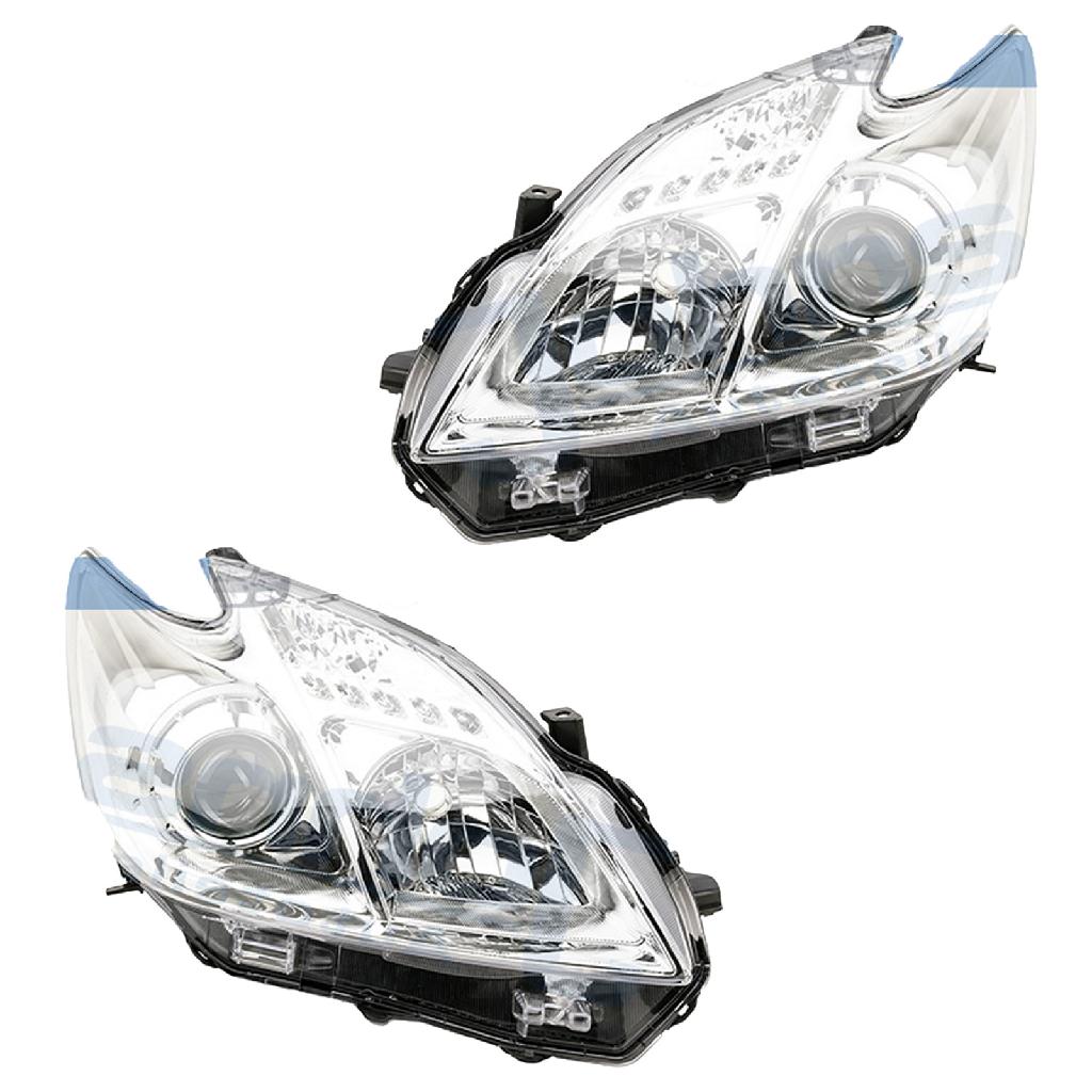 JOHNS Hauptscheinwerfer 81 18 09-6 + Hauptscheinwerfer 81 18 10-6