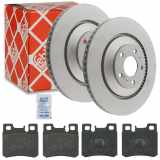 FEBI BILSTEIN Bremsscheibe 04629 + Bremsbelagsatz, Scheibenbremse 16153