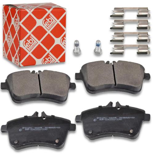 FEBI BILSTEIN Bremsbelagsatz, Scheibenbremse 16529 + Bremsscheibe 24750 + Bremsscheibe 24749 + Bremsbelagsatz, Scheibenbremse 16525 + Warnkontakt, Bremsbelagverschleiß 19186 Bild FEBI BILSTEIN Bremsbelagsatz, Scheibenbremse 16529 + Bremsscheibe 24750 + Bremsscheibe 24749 + Bremsbelagsatz, Scheibenbremse 16525 + Warnkontakt, Bremsbelagverschleiß 19186