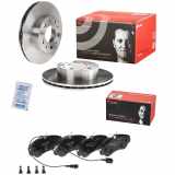 BREMBO Bremsscheibe 09.8932.10 + Bremsbelagsatz, Scheibenbremse P 23 084