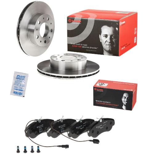 BREMBO Bremsscheibe 09.8932.10 + Bremsbelagsatz, Scheibenbremse P 23 084 Bild BREMBO Bremsscheibe 09.8932.10 + Bremsbelagsatz, Scheibenbremse P 23 084