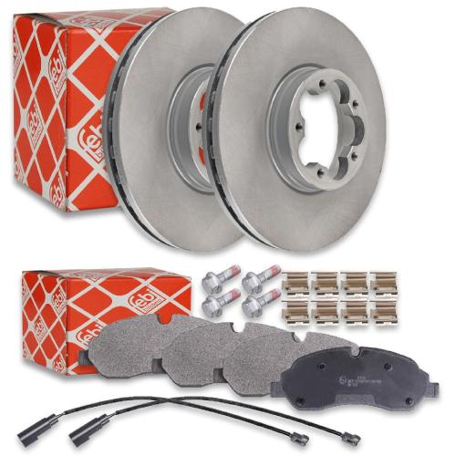 FEBI BILSTEIN Bremsbelagsatz, Scheibenbremse 16955 + Bremsscheibe 108689 Bild FEBI BILSTEIN Bremsbelagsatz, Scheibenbremse 16955 + Bremsscheibe 108689