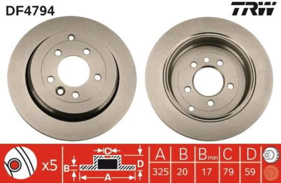 TRW Warnkontakt, Bremsbelagverschleiß GIC218 + Bremsbelagsatz, Scheibenbremse GDB1631 + Bremsscheibe DF4790 + Bremsbelagsatz, Scheibenbremse GDB1632 + Bremsscheibe DF4794 + Warnkontakt, Bremsbelagverschleiß GIC250 Bild TRW Warnkontakt, Bremsbelagverschleiß GIC218 + Bremsbelagsatz, Scheibenbremse GDB1631 + Bremsscheibe DF4790 + Bremsbelagsatz, Scheibenbremse GDB1632 + Bremsscheibe DF4794 + Warnkontakt, Bremsbelagverschleiß GIC250