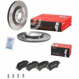 BREMBO Bremsscheibe 09.B969.11 + Bremsbelagsatz, Scheibenbremse P 85 154