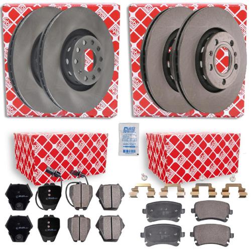 FEBI BILSTEIN Bremsscheibe 22964 + Bremsscheibe 43921 + Bremsbelagsatz, Scheibenbremse 116218 + Bremsbelagsatz, Scheibenbremse 16826 Bild FEBI BILSTEIN Bremsscheibe 22964 + Bremsscheibe 43921 + Bremsbelagsatz, Scheibenbremse 116218 + Bremsbelagsatz, Scheibenbremse 16826