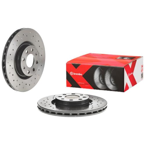 BREMBO Bremsscheibe 09.4939.3X + Bremsbelagsatz, Scheibenbremse P 23 137X Bild BREMBO Bremsscheibe 09.4939.3X + Bremsbelagsatz, Scheibenbremse P 23 137X