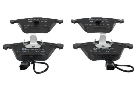 ATE Bremsscheibe 24.0110-0260.1 + Bremsscheibe 24.0130-0113.1 + Bremsbelagsatz, Scheibenbremse 13.0470-2886.2 + Bremsbelagsatz, Scheibenbremse 13.0470-7166.2 Bild ATE Bremsscheibe 24.0110-0260.1 + Bremsscheibe 24.0130-0113.1 + Bremsbelagsatz, Scheibenbremse 13.0470-2886.2 + Bremsbelagsatz, Scheibenbremse 13.0470-7166.2