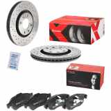 BREMBO Bremsbelagsatz, Scheibenbremse P 61 083 + Bremsscheibe 09.9619.1X