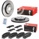 BREMBO Bremsbelagsatz, Scheibenbremse P 83 172 + Bremsscheibe 09.D979.11