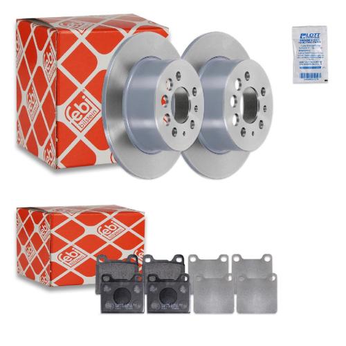 FEBI BILSTEIN Bremsscheibe 11449 + Bremsbelagsatz, Scheibenbremse 16231 Bild FEBI BILSTEIN Bremsscheibe 11449 + Bremsbelagsatz, Scheibenbremse 16231