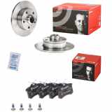 BREMBO Bremsscheibe 08.5005.20 + Bremsbelagsatz, Scheibenbremse P 85 017