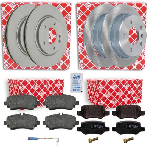 FEBI BILSTEIN Bremsscheibe 22931 + Bremsbelagsatz, Scheibenbremse 16439 + Bremsscheibe 23997 + Bremsbelagsatz, Scheibenbremse 16525 Bild FEBI BILSTEIN Bremsscheibe 22931 + Bremsbelagsatz, Scheibenbremse 16439 + Bremsscheibe 23997 + Bremsbelagsatz, Scheibenbremse 16525