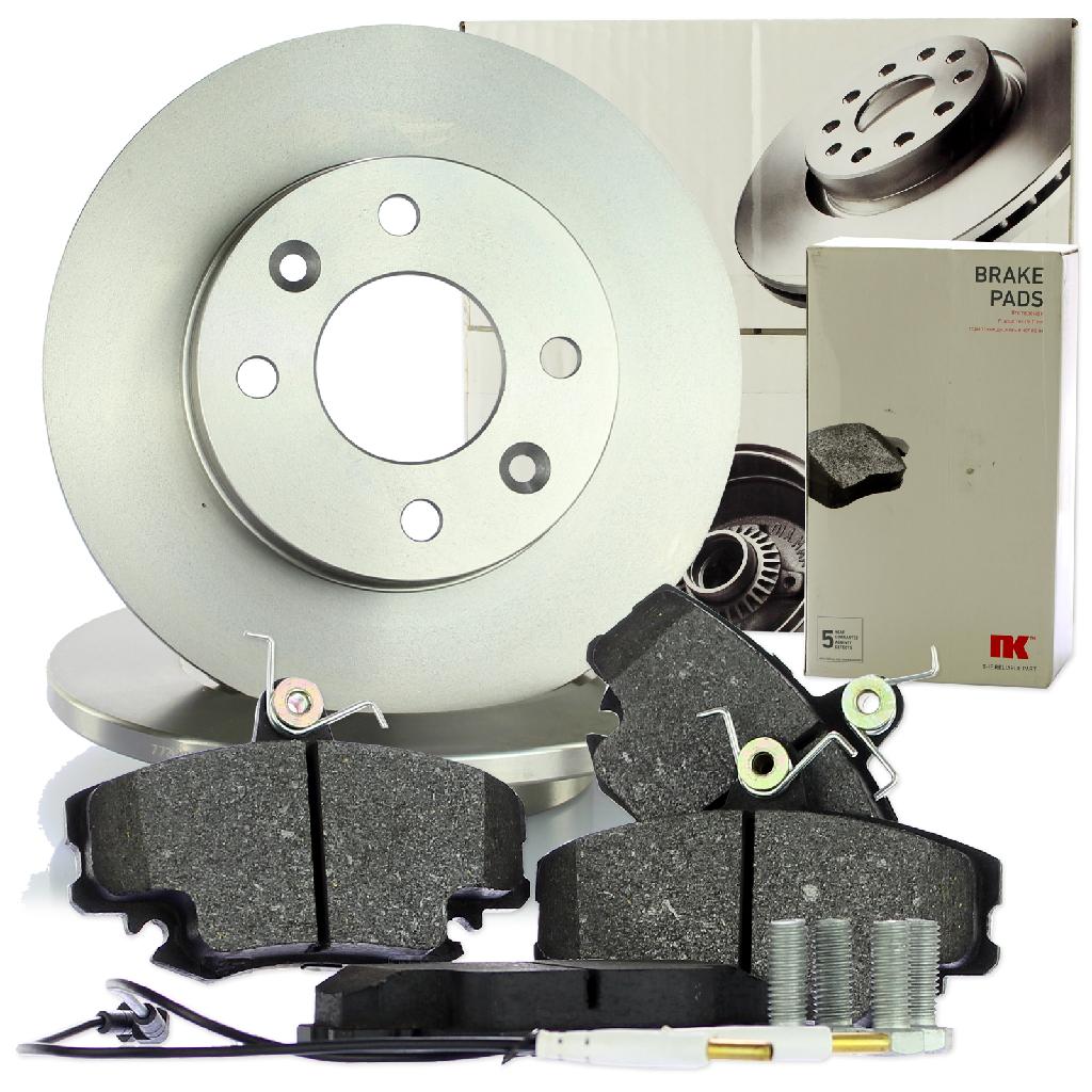 NK Bremsscheibe 203908 + Bremsbelagsatz, Scheibenbremse 229957
