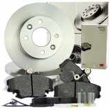 NK Bremsscheibe 203908 + Bremsbelagsatz, Scheibenbremse 229957
