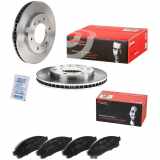 Brembo Bremsscheiben + Beläge vorne
