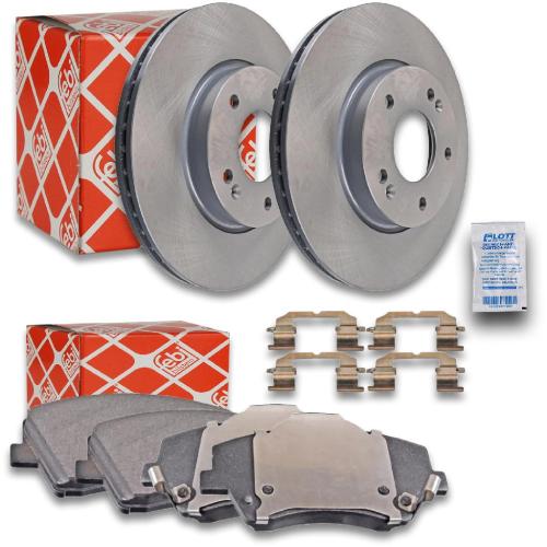 FEBI BILSTEIN Bremsbelagsatz, Scheibenbremse 116418 + Bremsscheibe 108682 Bild FEBI BILSTEIN Bremsbelagsatz, Scheibenbremse 116418 + Bremsscheibe 108682