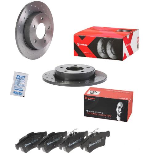 BREMBO Bremsscheibe 08.A029.1X + Bremsbelagsatz, Scheibenbremse P 59 042 Bild BREMBO Bremsscheibe 08.A029.1X + Bremsbelagsatz, Scheibenbremse P 59 042