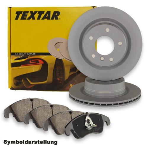 TEXTAR Bremsbelagsatz, Scheibenbremse 2386501 + Bremsscheibe 92139500 Bild TEXTAR Bremsbelagsatz, Scheibenbremse 2386501 + Bremsscheibe 92139500