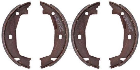 A.B.S. Bremsbackensatz, Feststellbremse 9069 + Bremsscheibe 16339 + Zubehörsatz, Feststellbremsbacken 0801Q + Bremsbelagsatz, Scheibenbremse 36824 Bild A.B.S. Bremsbackensatz, Feststellbremse 9069 + Bremsscheibe 16339 + Zubehörsatz, Feststellbremsbacken 0801Q + Bremsbelagsatz, Scheibenbremse 36824