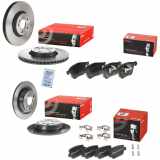 BREMBO Bremsbelagsatz, Scheibenbremse P 24 075 + Bremsscheibe 09.A426.11 + Bremsbelagsatz, Scheibenbremse P 24 077 + Bremsscheibe 08.A540.11