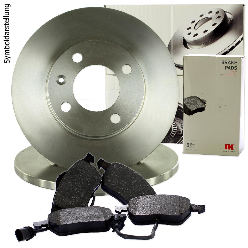NK Bremsbelagsatz, Scheibenbremse 229969 + Bremsscheibe 209933