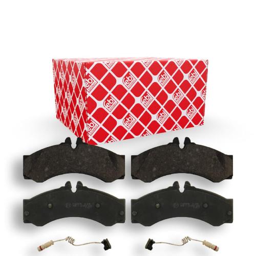 FEBI BILSTEIN Bremsbelagsatz, Scheibenbremse 16811 + Bremsscheibe 10639 Bild FEBI BILSTEIN Bremsbelagsatz, Scheibenbremse 16811 + Bremsscheibe 10639