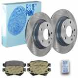 BLUE PRINT Bremsbelagsatz, Scheibenbremse ADM542112 + Bremsscheibe ADM543127