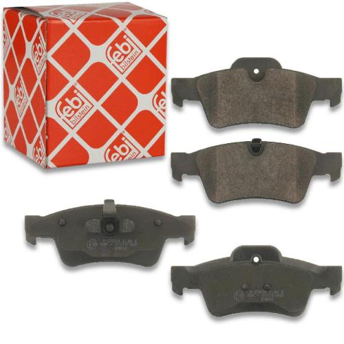 FEBI BILSTEIN Bremsscheibe 24748 + Bremsbelagsatz, Scheibenbremse 16621 + Bremsscheibe 24745 + Warnkontakt, Bremsbelagverschleiß 22663 + Bremsbelagsatz, Scheibenbremse 16615 Bild FEBI BILSTEIN Bremsscheibe 24748 + Bremsbelagsatz, Scheibenbremse 16621 + Bremsscheibe 24745 + Warnkontakt, Bremsbelagverschleiß 22663 + Bremsbelagsatz, Scheibenbremse 16615