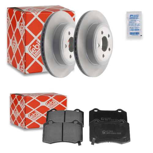 FEBI BILSTEIN Bremsbelagsatz, Scheibenbremse 116382 + Bremsscheibe 44014 Bild FEBI BILSTEIN Bremsbelagsatz, Scheibenbremse 116382 + Bremsscheibe 44014