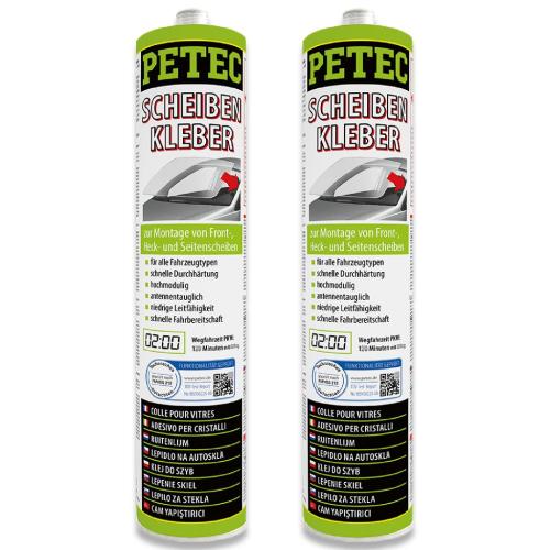 PETEC Scheibenklebstoff 83333 + Scheibenklebstoff 83310 Bild PETEC Scheibenklebstoff 83333 + Scheibenklebstoff 83310