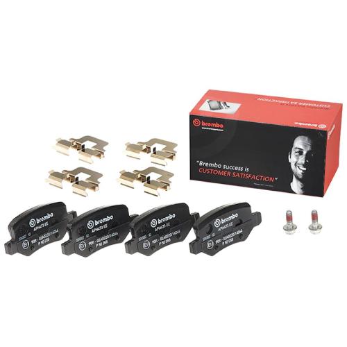 BREMBO Bremsscheibe 08.9580.21 + Bremsbelagsatz, Scheibenbremse P 50 058 Bild BREMBO Bremsscheibe 08.9580.21 + Bremsbelagsatz, Scheibenbremse P 50 058