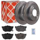 FEBI BILSTEIN Bremsscheibe 170700 + Bremsbelagsatz, Scheibenbremse 16676