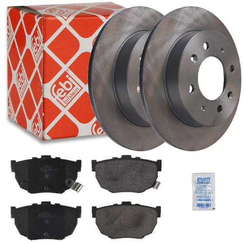 FEBI BILSTEIN Bremsscheibe 170700 + Bremsbelagsatz, Scheibenbremse 16676 Bild FEBI BILSTEIN Bremsscheibe 170700 + Bremsbelagsatz, Scheibenbremse 16676