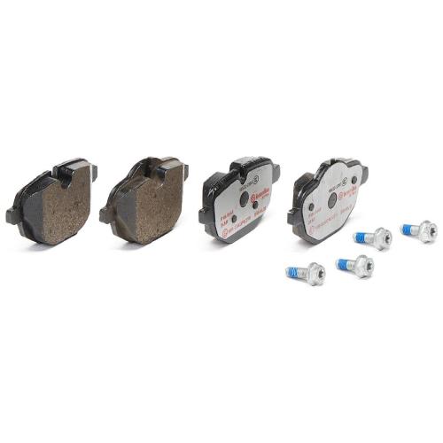 BREMBO Bremsscheibe 09.B569.1X + Warnkontakt, Bremsbelagverschleiß A 00 455 + Bremsbelagsatz, Scheibenbremse P 06 064X Bild BREMBO Bremsscheibe 09.B569.1X + Warnkontakt, Bremsbelagverschleiß A 00 455 + Bremsbelagsatz, Scheibenbremse P 06 064X